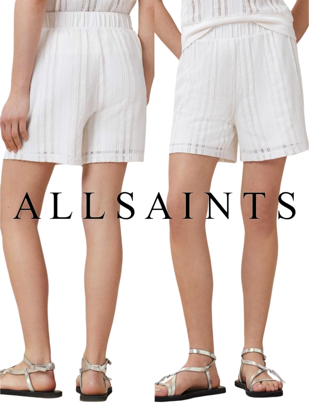 🆕️ AllSaints Giana Crochet Shorts